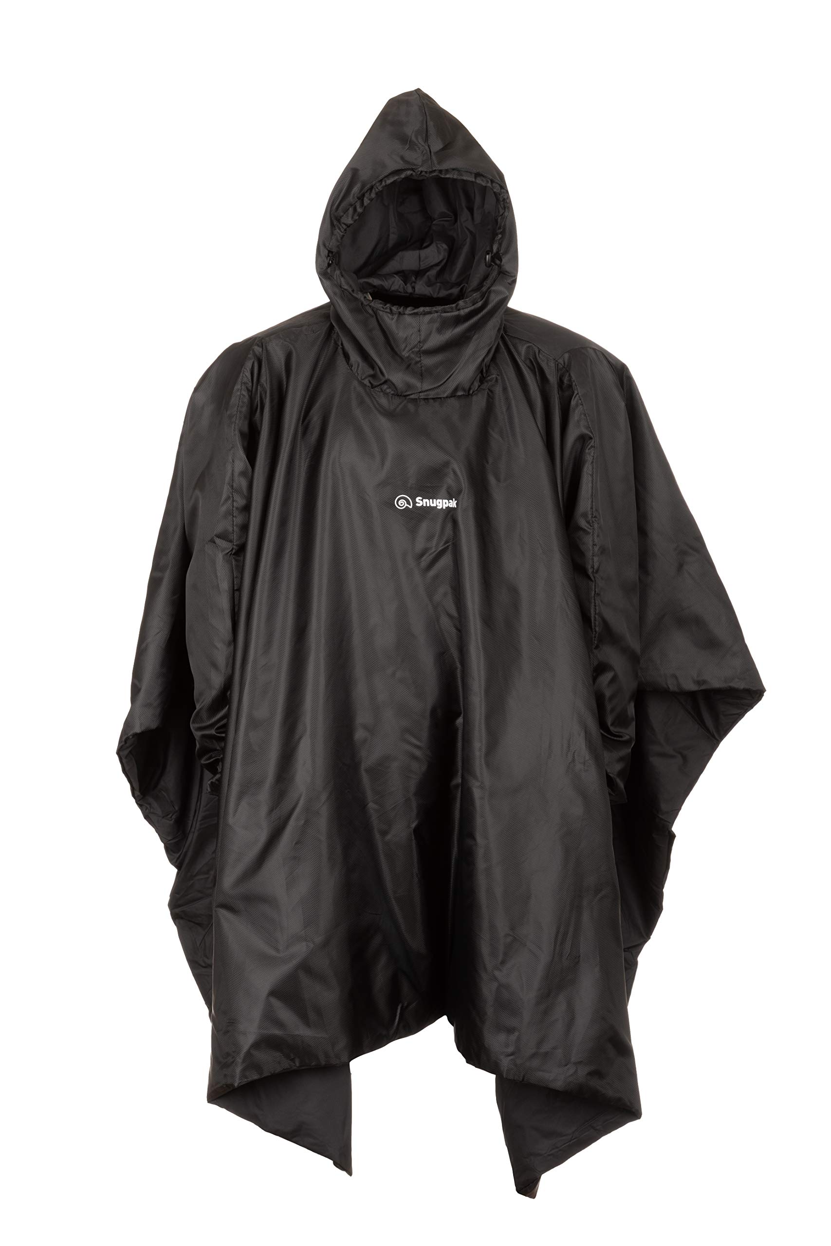 Snugpak Men's Black | Insulated Poncho Liner (Black)