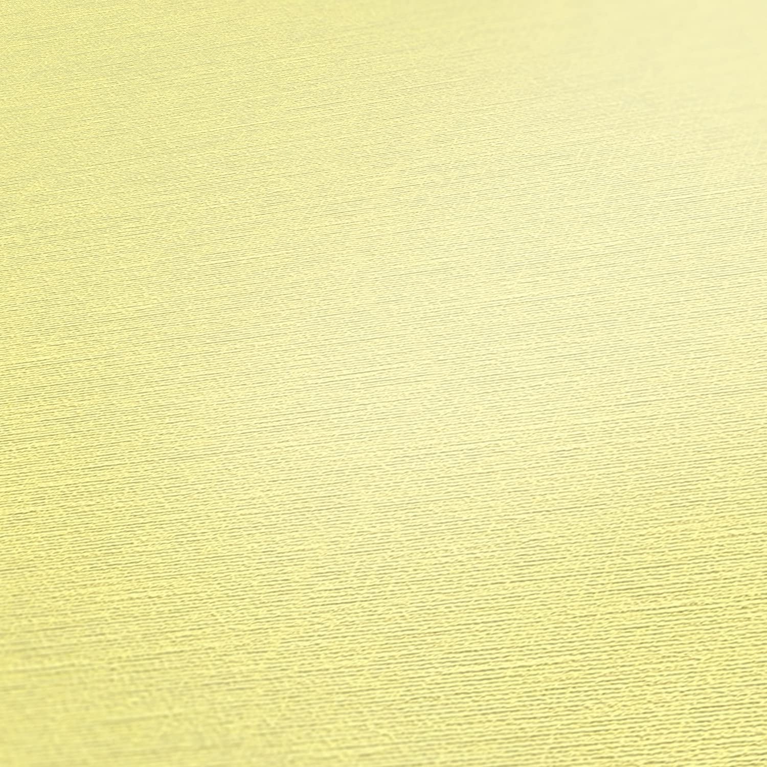 A.S. Cration Plain Wallpaper Trendwall 2 Non-Woven Wallpaper 10.05 m x 0.53 m Yellow Made in Germany 353214 3532-14 - Image 3