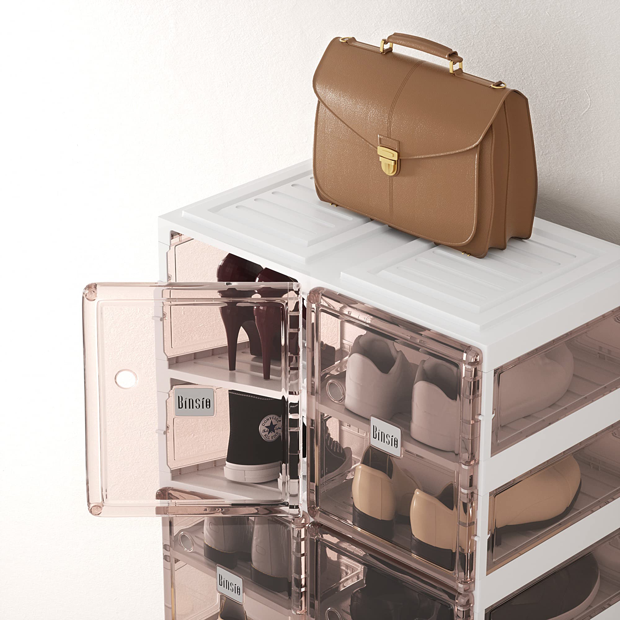 BINSIO Shoe Organizer, Shoe R...B0B3J52HL3