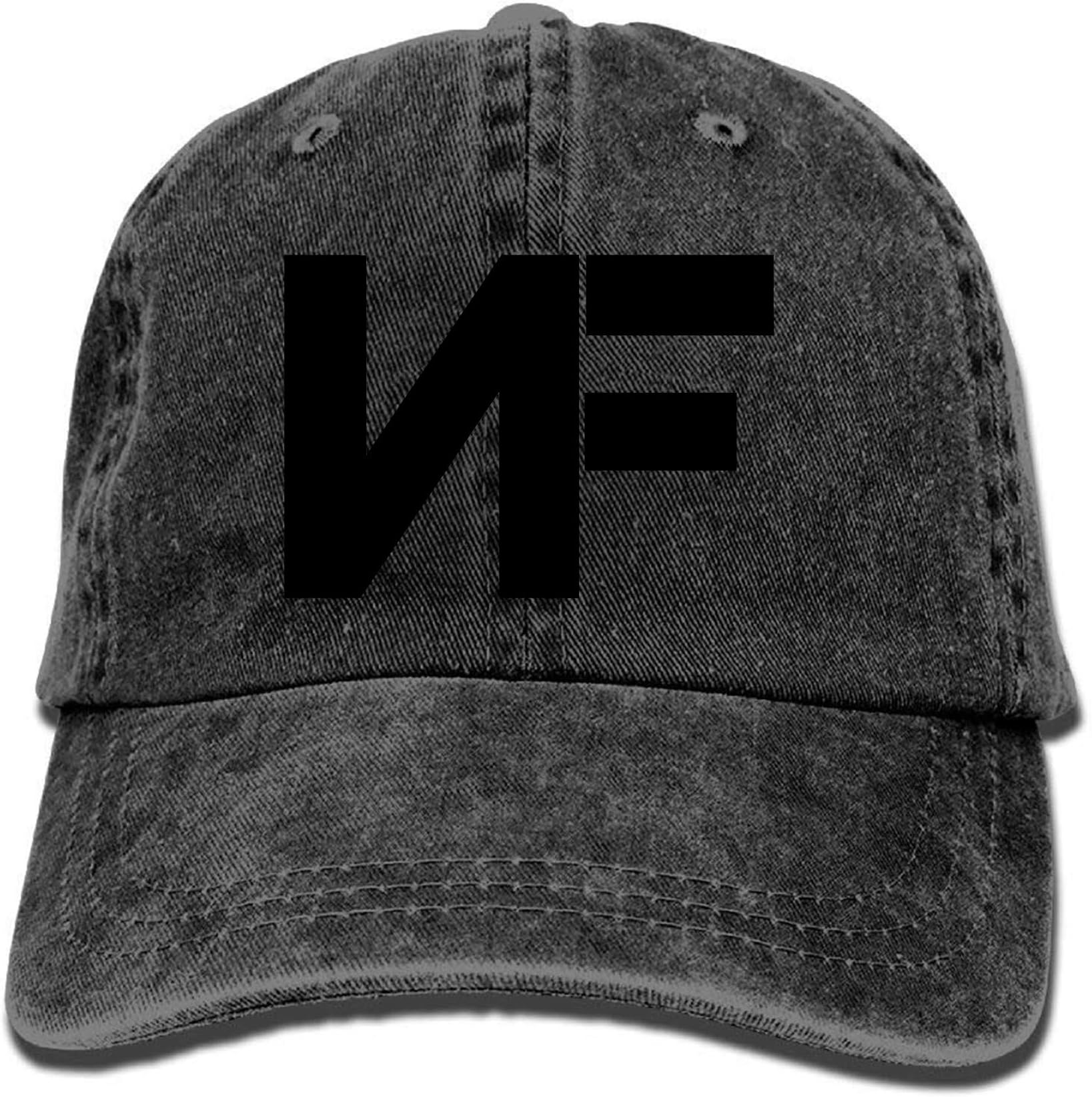 Adjustable NF Stylish Flat Baseball Cap Youth Snaback Hip Hop Hats for Men/Women (One Size, Black3)