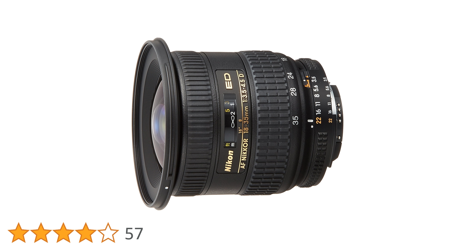 レンズ(ズーム) #585 Nikon AF NIKKOR 18-35mm f3.5-4.5D Amazon.com : Nikon 18-35mm f/3.5-4.5D ED-IF AF Zoom Nikkor Lens
