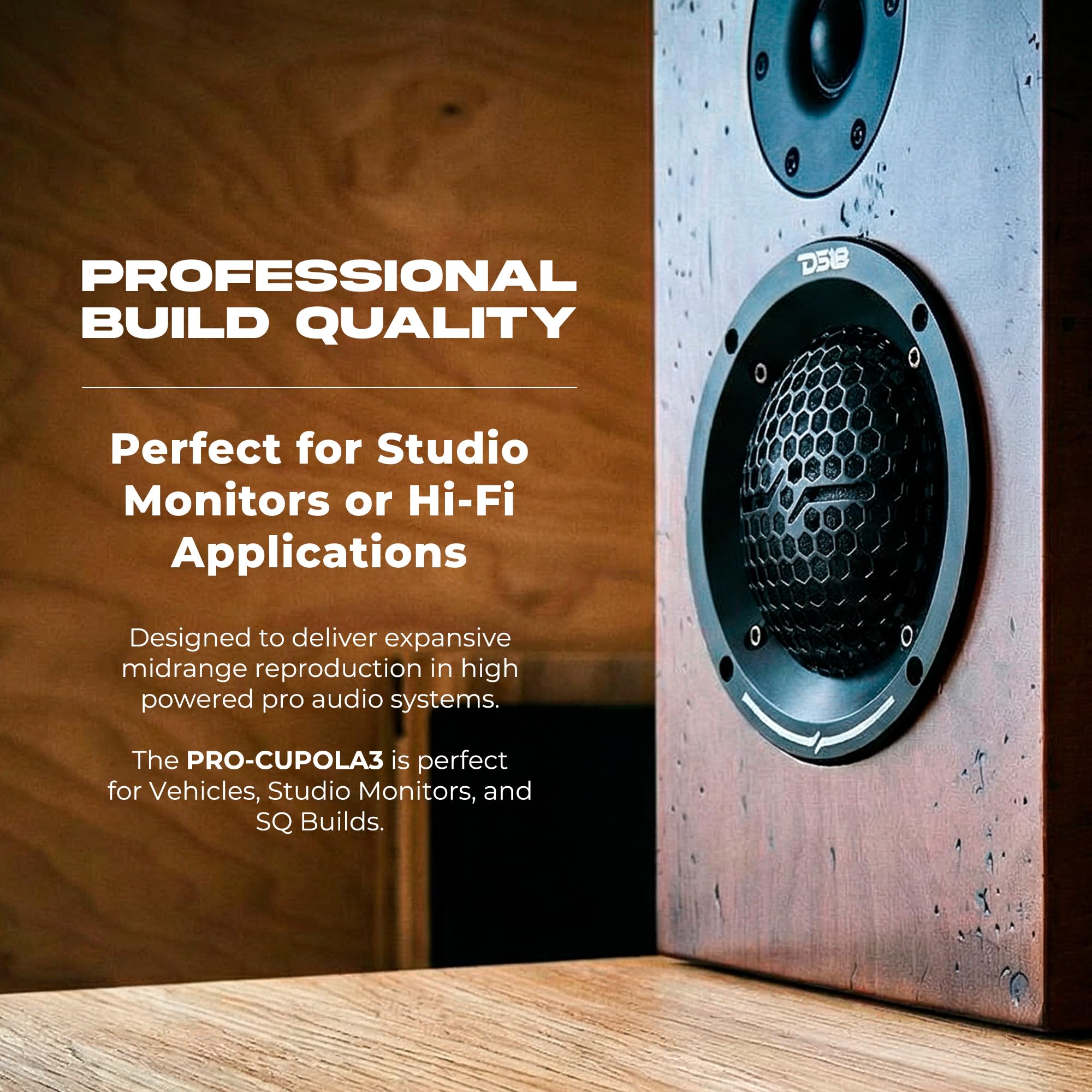 Amazon.com: DS18 PRO-CUPOLA3 5.25” Soft Dome Midrange Speaker