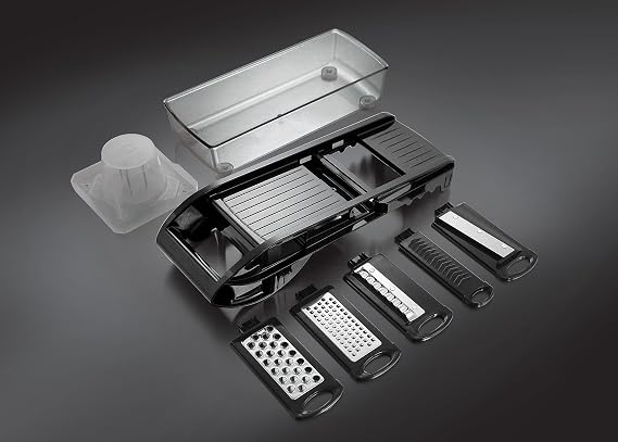 Compact Multi Box Grater, Black