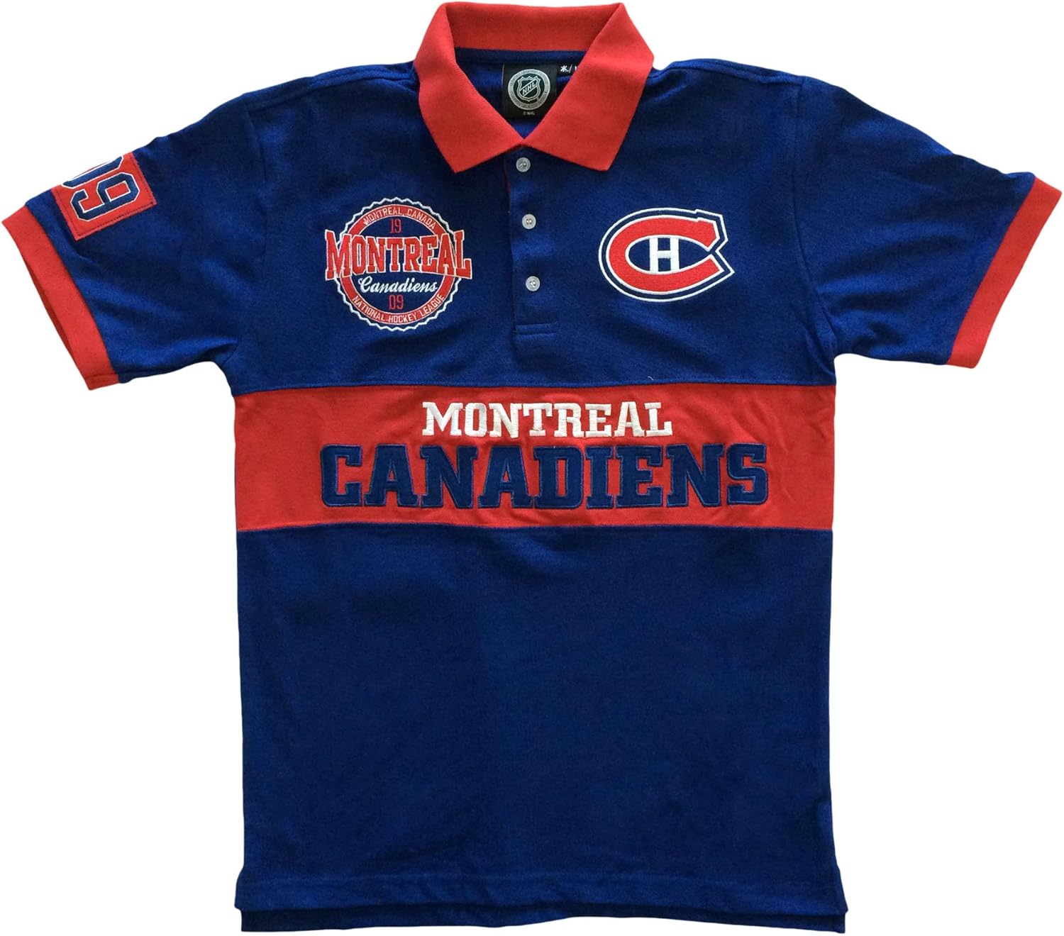 FOCO NHL Cotton Rugby Polo