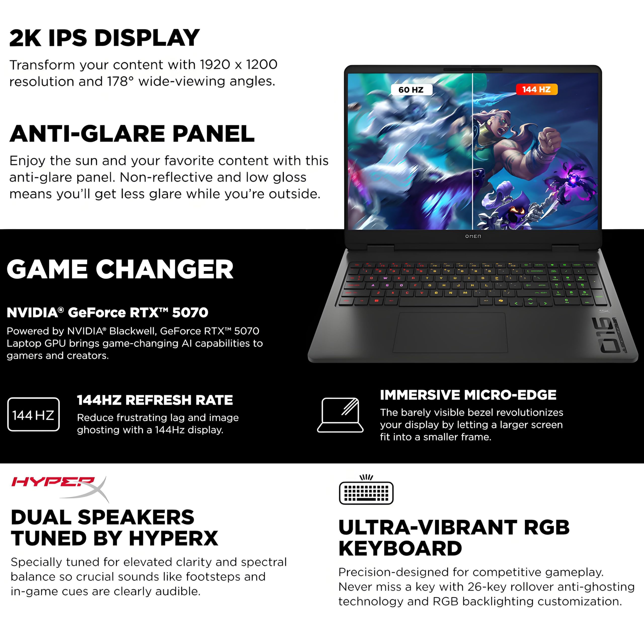 Amazon.co.jp: HP OMEN 16インチ 144Hz WUXGA スリムゲーミングノート