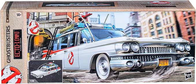 Ghostbusters Ecto-1 1984 1:18 escala coche de juguete miniatura 3