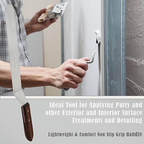 Vista 41 de A2Z Scilab Brand Engineering - Espátula clásica de acero inoxidable (hoja de desplazamiento de 3 pulgadas de largo)