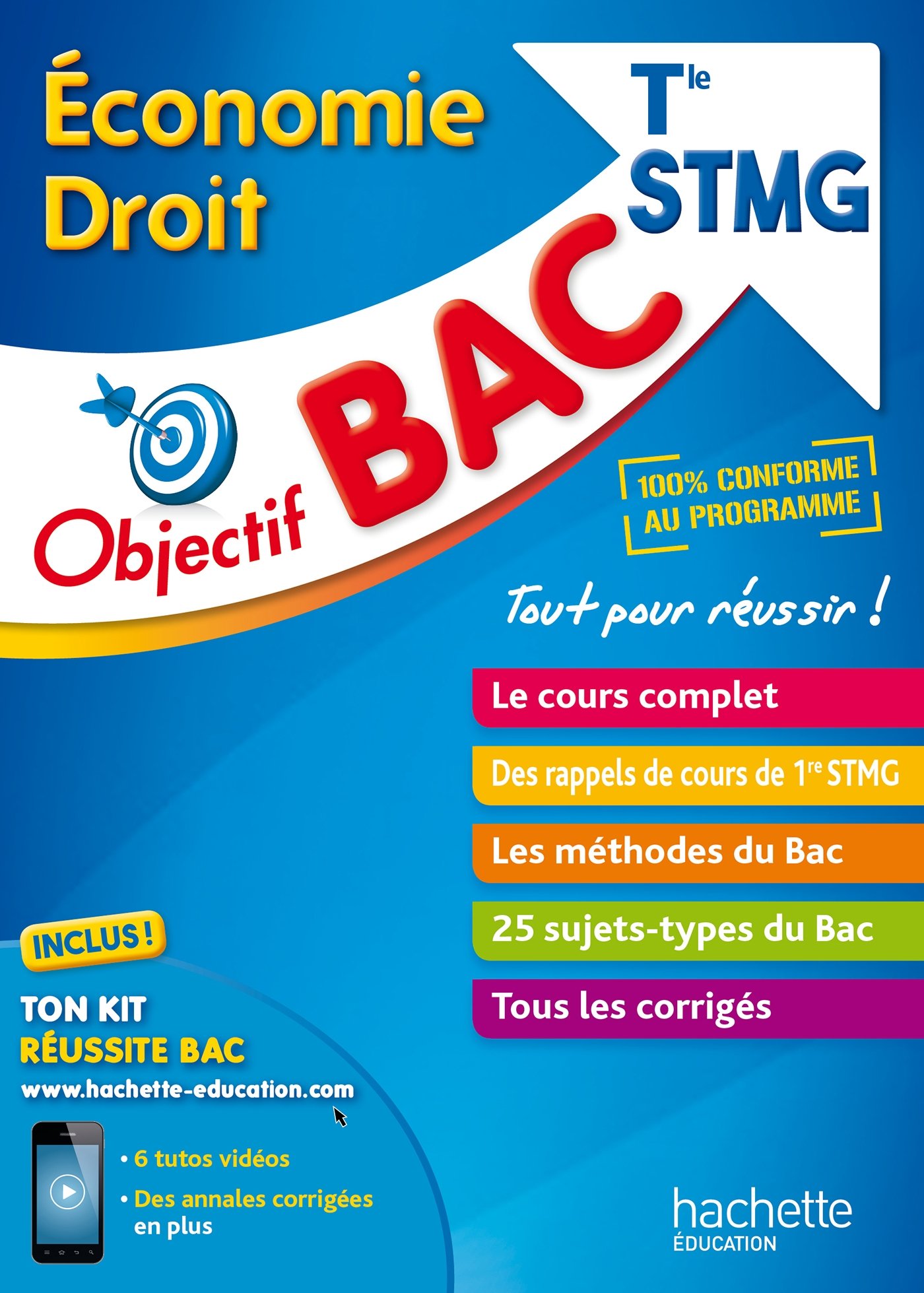 Buy Objectif bac - économie-droit term stmg — BookShops.in