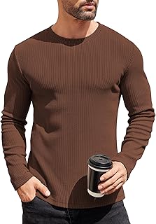 Sponsored You’re seeing this ad based on the product’s relevance to your search query.Learn more about this advertisement COOFANDY Men's Knitted Pullover with Crew Neck, Slim Fit, Casual, Lightweight Winter Jumper, Basic Men's Jumper