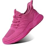 KEEZMZ Womens Ladies Walking Running Shoes Slip On Lightweight Casual Tennis Sneakers Clothes Shoes
