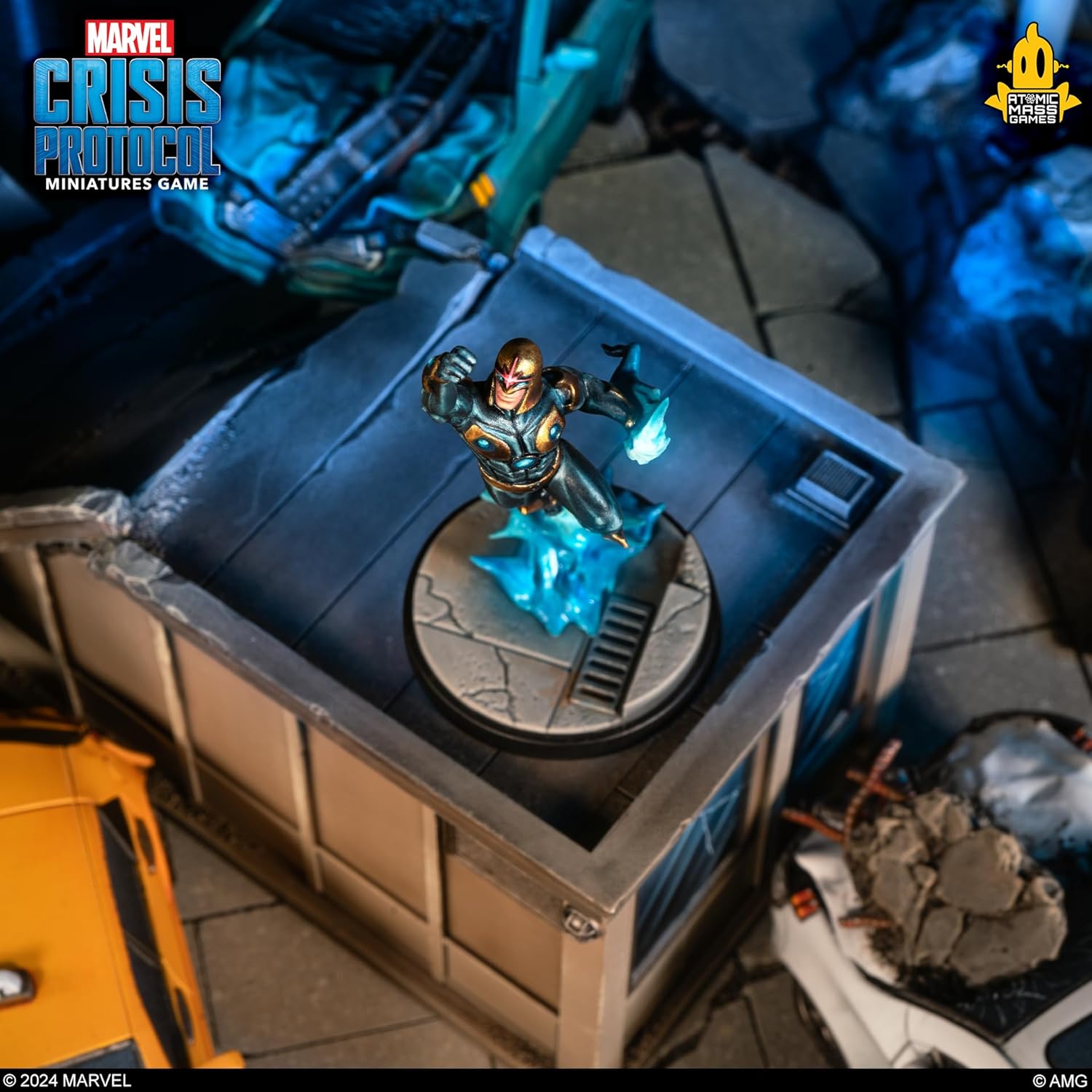 Marvel: Crisis Protocol Nova & Yondu Character Pack - Expand Your Guardians of The Galaxy Team! Tabletop Superhero Game, Ages 14+, 2 Players, 90 Minute Playtime, Made by Atomic Mass Games