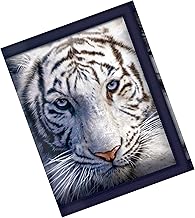 Deluxebase Portefeuilles 3D LiveLife - Tigre Blanc de Porte Monnaie Homme Chat 3D Lenticulaire, Pièces, Billets & Cartes.Illustration sous Licence de L'Artiste renommé David Penfound
