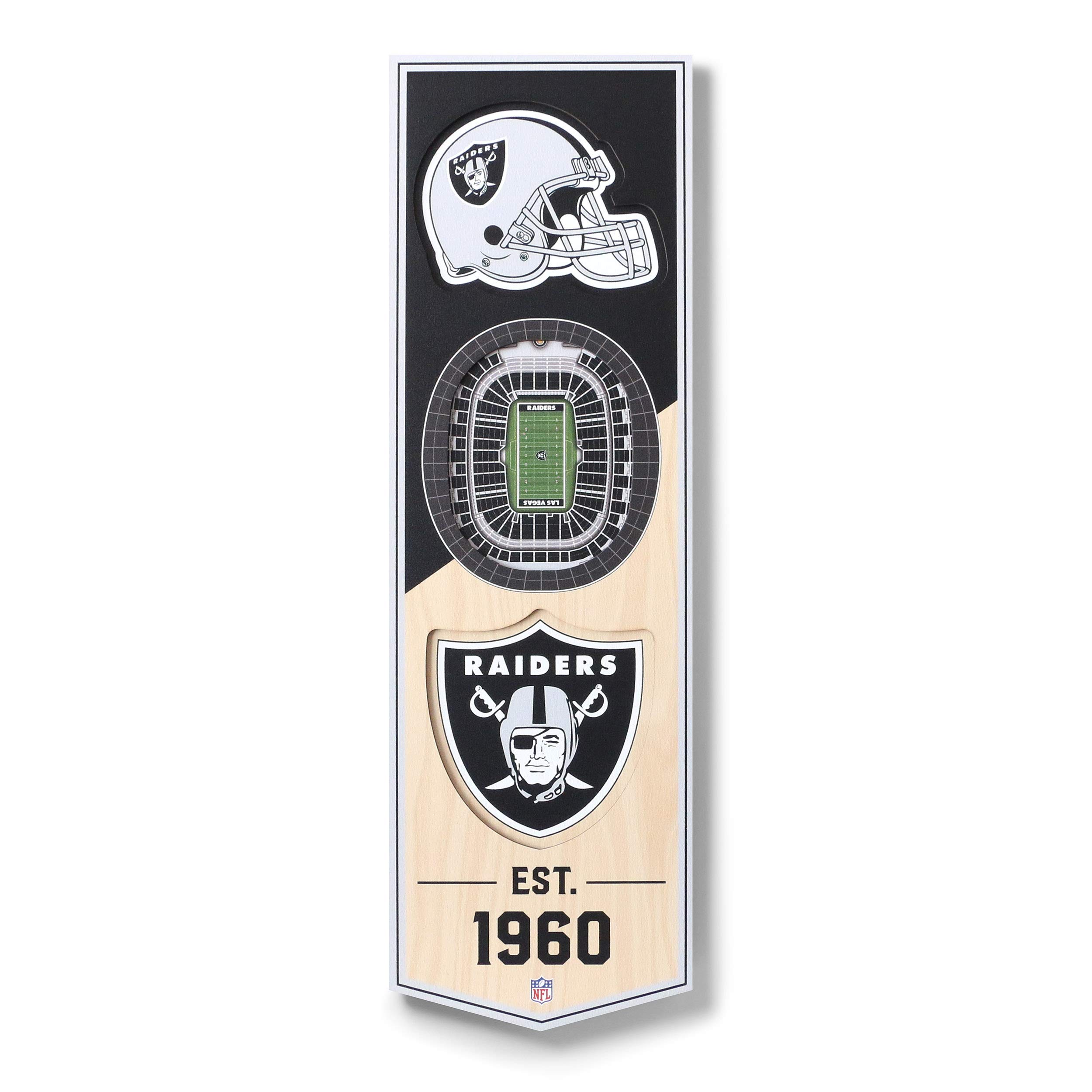 YouTheFan NFL 3D Stadium Banner - 6x19