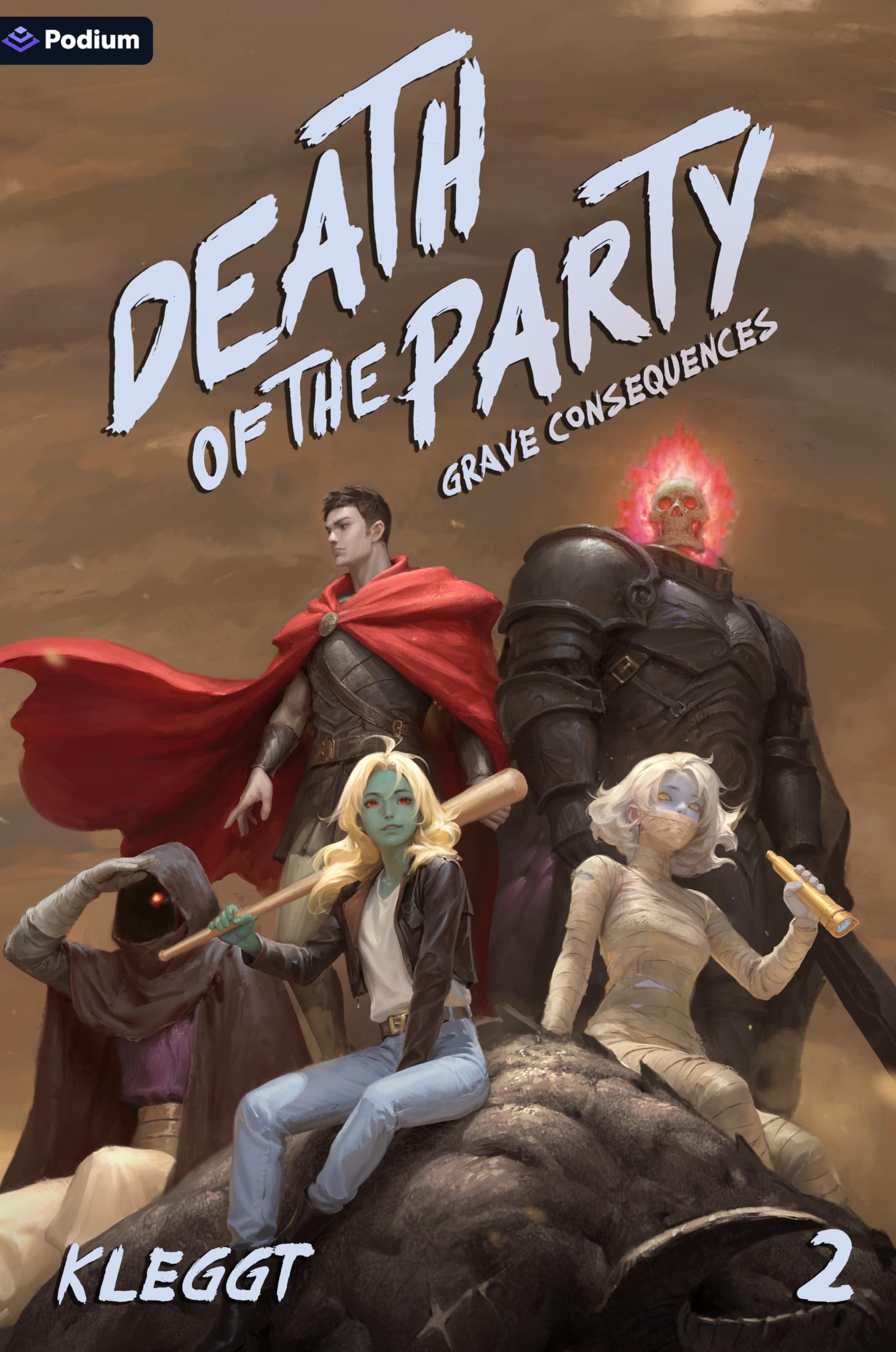 Grave Consequences: A Zombie Villainess Litrpg: 2 (Death of the Party)