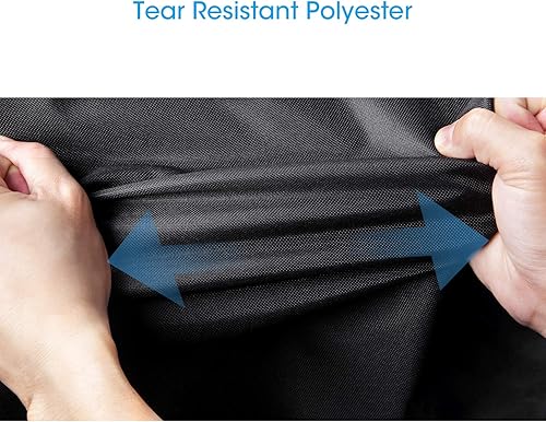 Miniatura 7 de Unicook Cubierta de tanque de propano de 20 libras, cubierta de cilindro de tanque de gas resistente al agua para exteriores con cordones