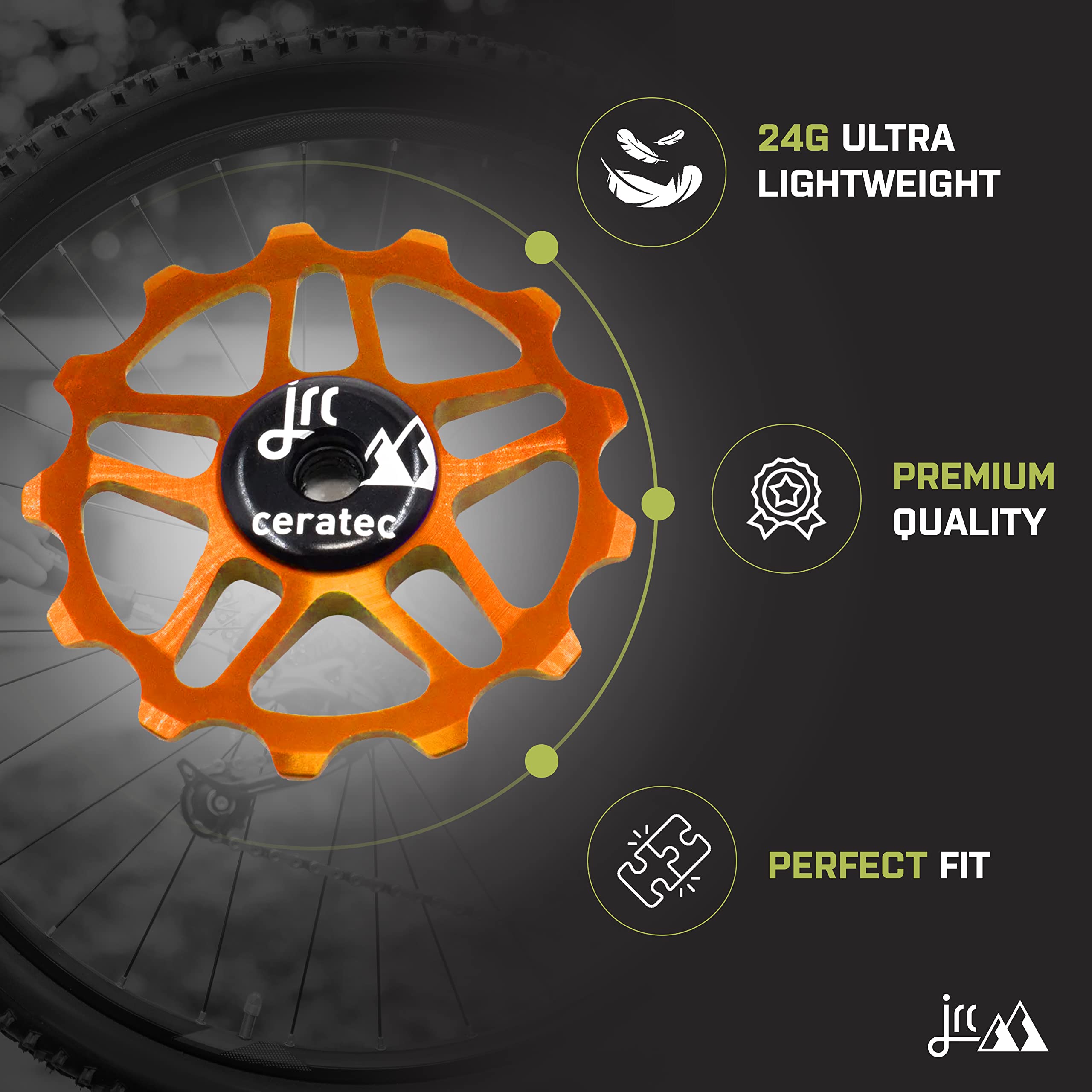 Amazon.co.jp: JRC Components 13T ジョッキーホイール シマノMTB