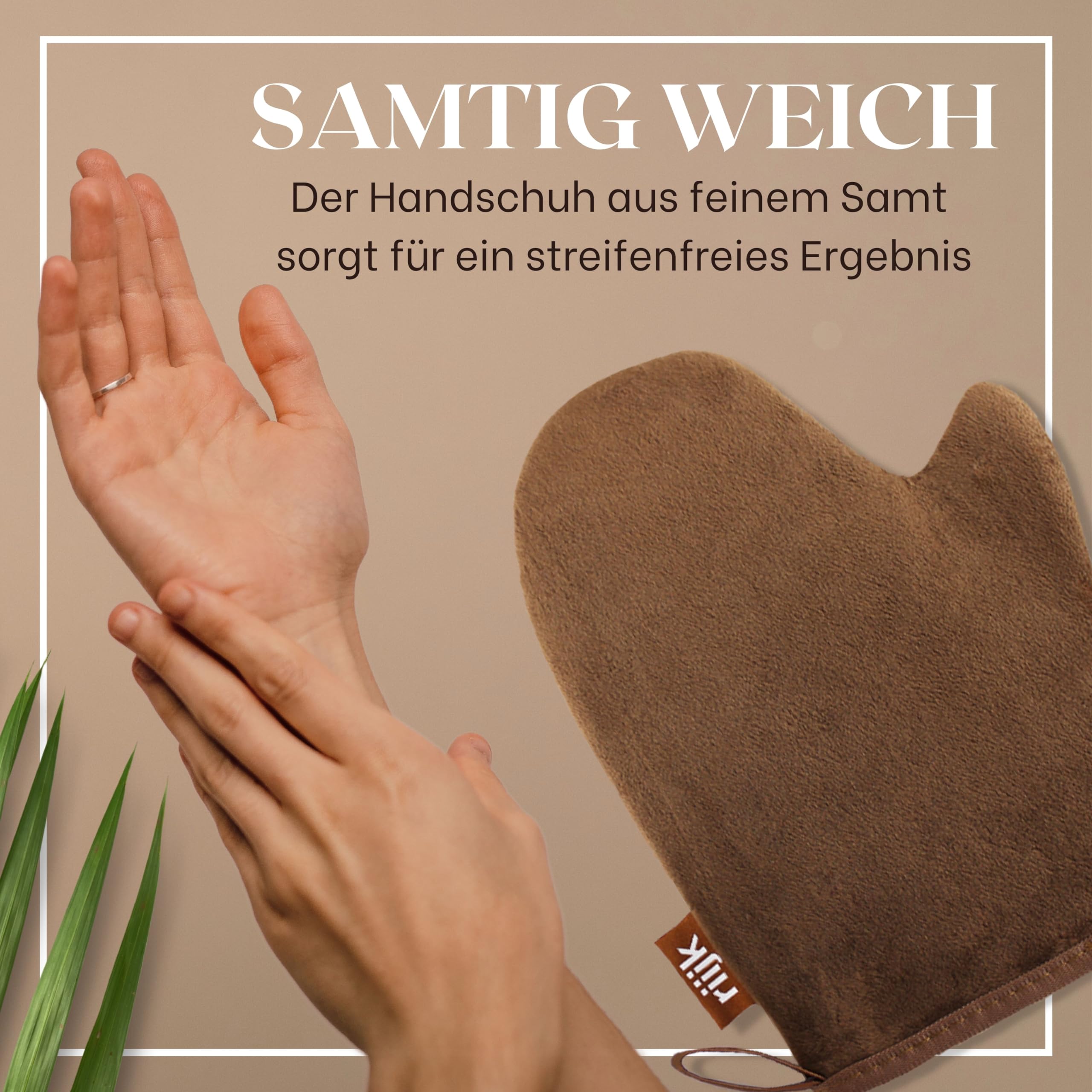 Brunungshandschuh fr Selbstbruner und Peeling, doppelseitig verwendbar  und sehr weich, easy waschbar | Selbstbruner Handschuhe fr Gesicht und  Krper : Amazon.de: Kosmetik