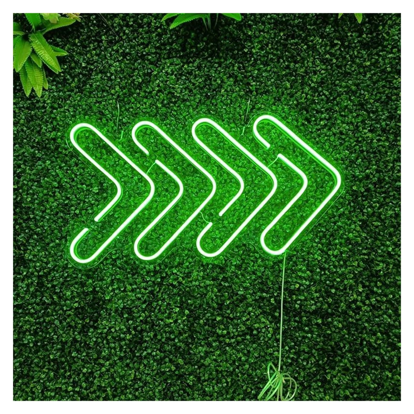 XENITE Hanging Art Neon Signs Arrow Neon Sign Light Dimmable USB Powered for Business Shop Brightness Bathroom Bar Office Room Wall Decor(A,40cm)