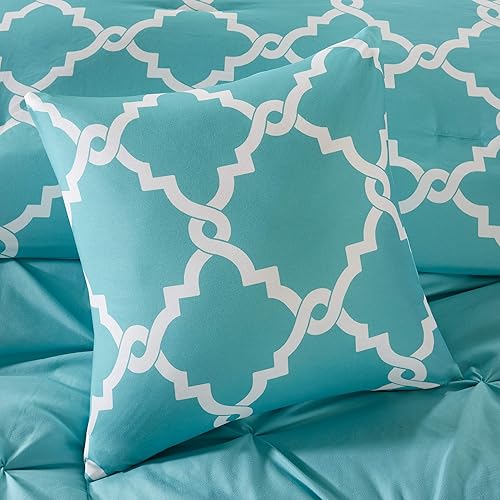 Miniatura 5 de Kasey - Juego de edredón acogedor, diseño de calado, ropa de cama para todas las estaciones con fundas a juego, almohada decorativa, tamaño King