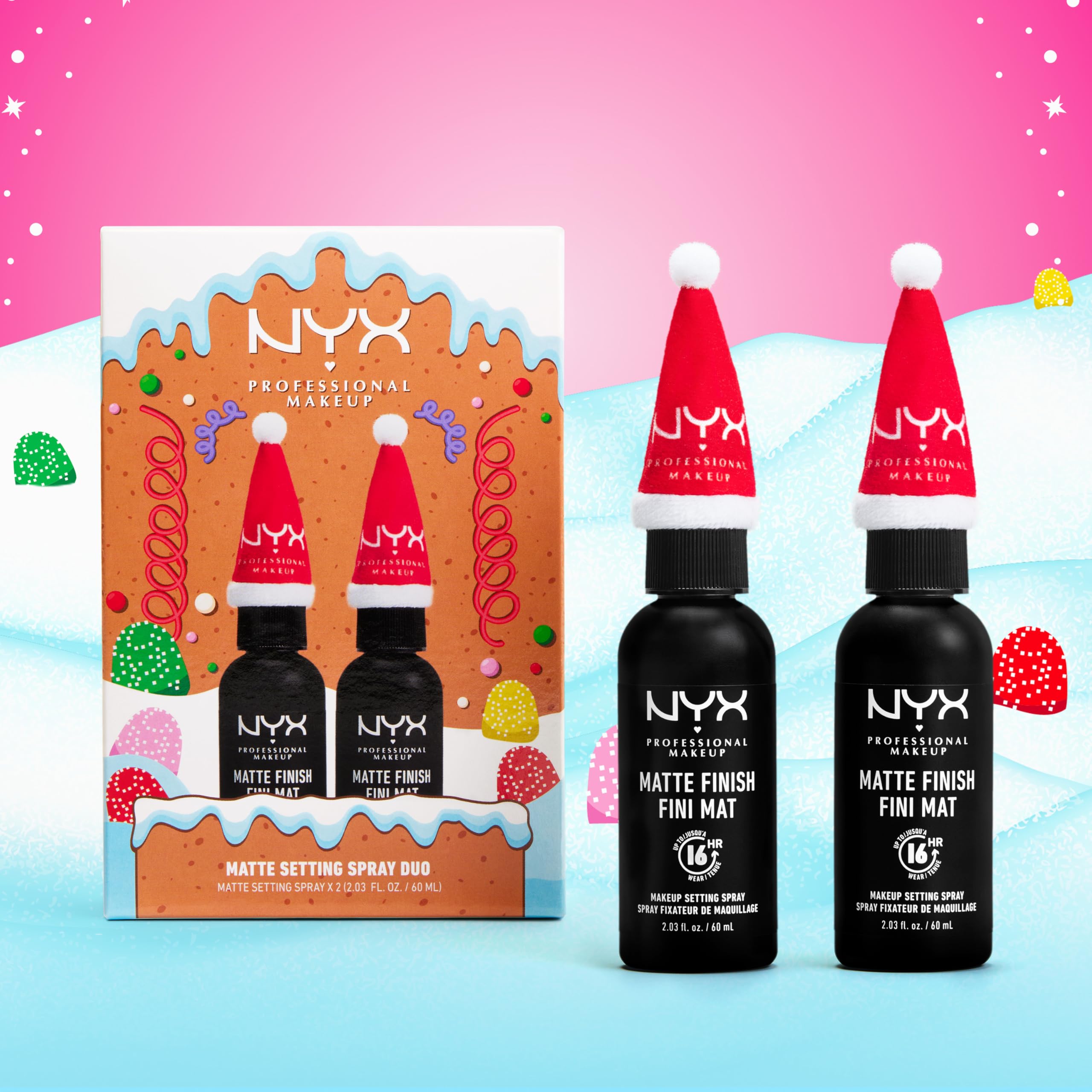 Amazon.com: NYX PROFESSIONAL MAKEUP Makeup Setting Spray Duo