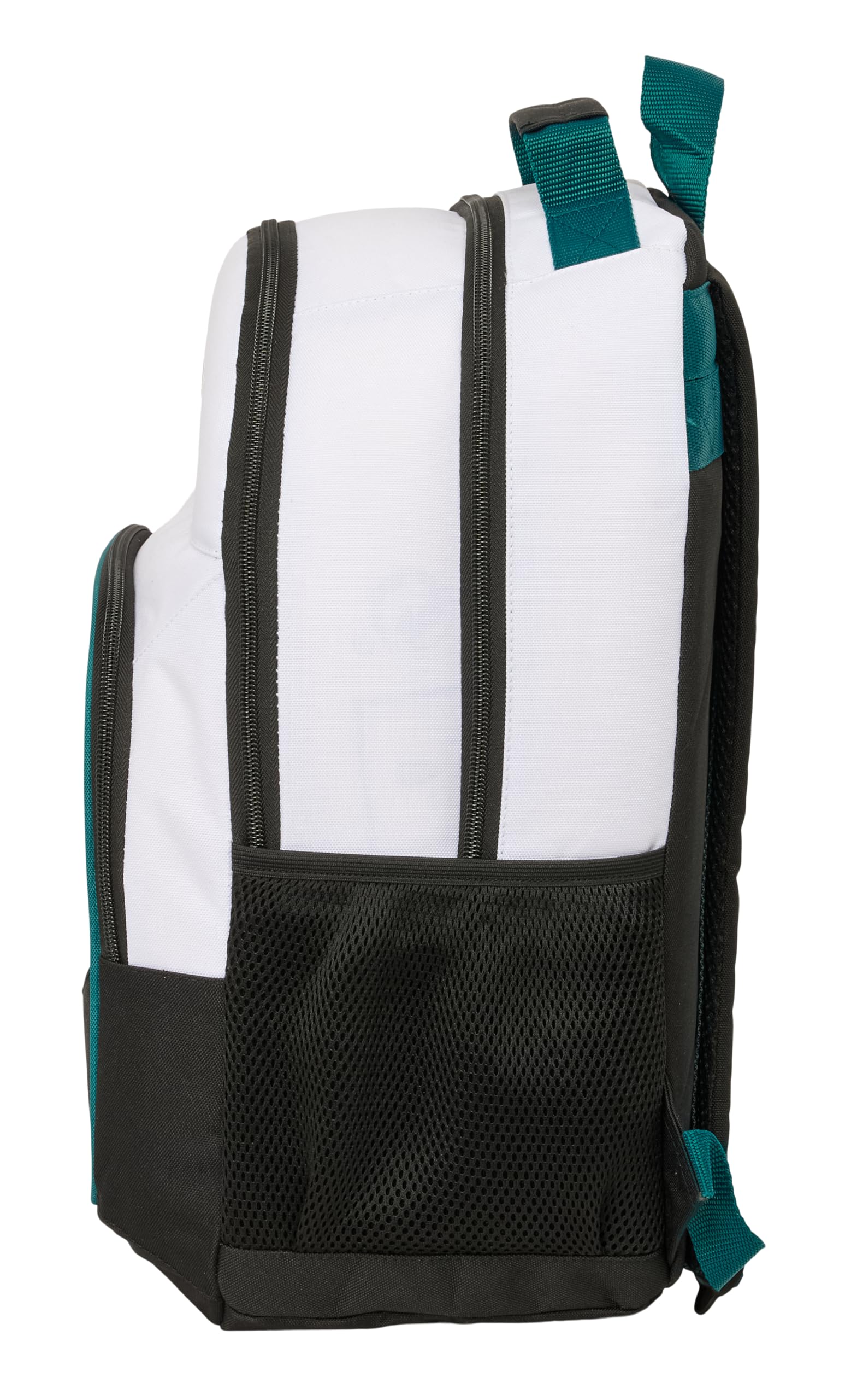 REAL MADRID EQUIPACIÓN 26/27 - Mochila Safta Escolar, Mochila, Ideal para Niños de Diferentes Edades, Cómoda y Versátil, Calidad y Resistencia, 32x16x42 cm