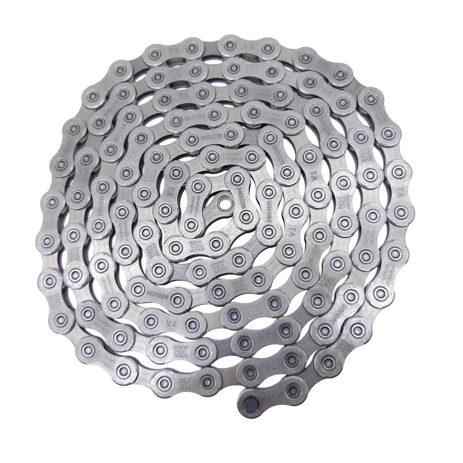 Compatible con cadena de bicicleta Shimano CN-HG701 de 11 velocidades.