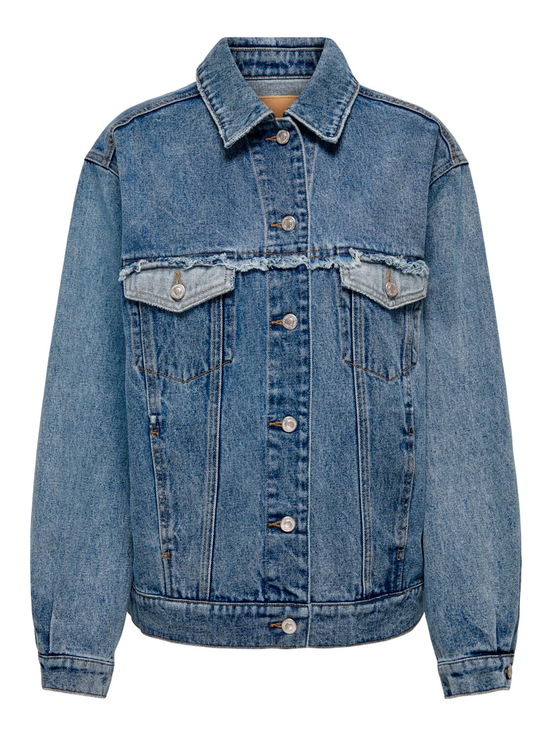 ONLPENNY LS OVS TIN PATCH DNM JACKET GUA Mont Ceket Kadın