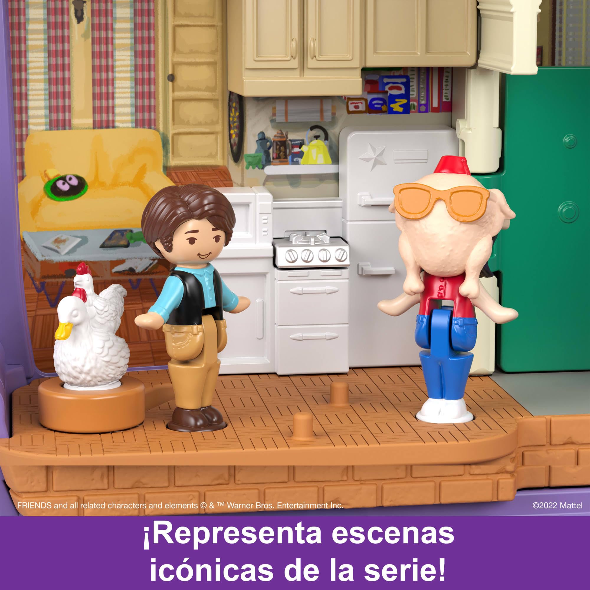 Polly Pocket Conjunto de Juego, Estuche de Friends con 6 muñecos y 9 Accesorios, HKV74 - 5