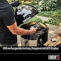 Vista 5 de Weber Charcoal Grill Cover, Black