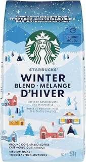 STARBUCKS Ground Coffee Winter Blend 283g Bag