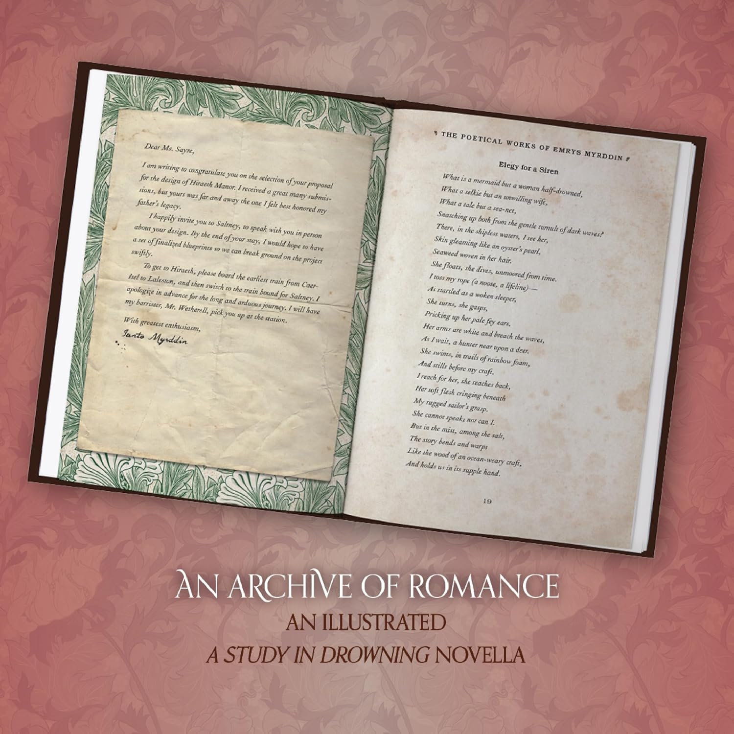 An Archive of Romance Deluxe Illustrated Edition: A Study in Drowning Novella, Includes Full-Color Illustrations, Map Endpapers, and Foil Flourishes - Image 6