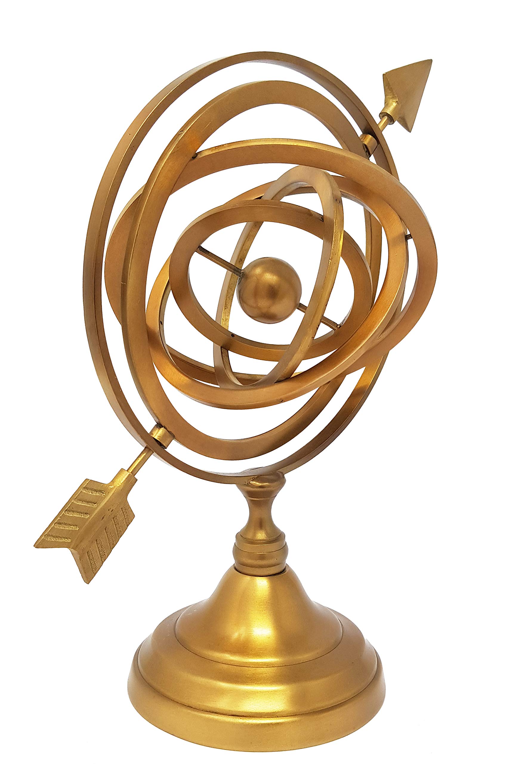 Amazon.co.jp: 真鍮アンティークテイスト アストロラーベ渾天儀卓上