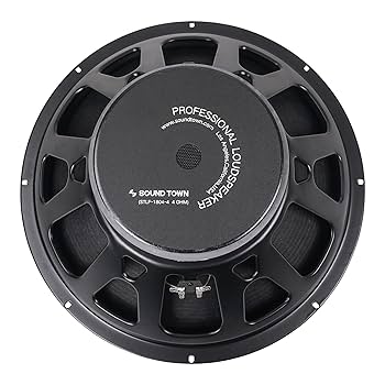 Leather Craft.Shiro　  Speaker 500 Amazon.com: Sound Town 18” 800W Raw Woofer Speaker with 4