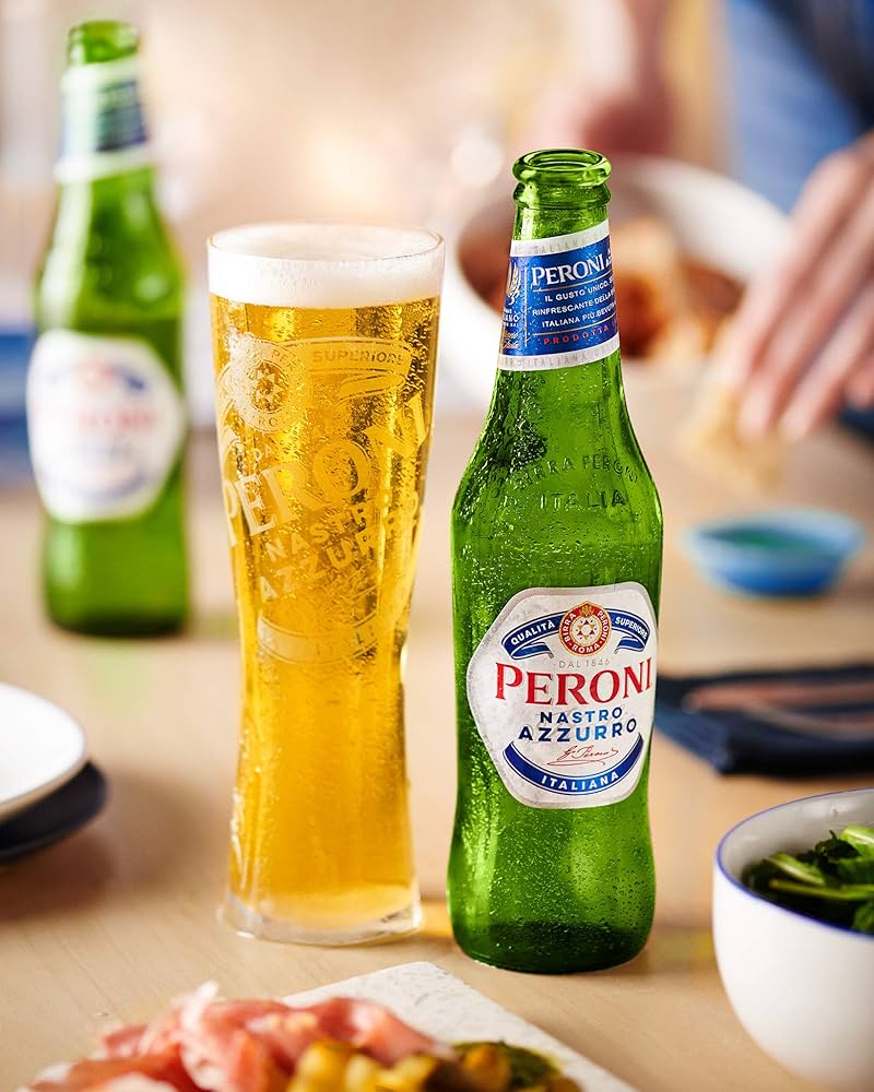 PERONI Nastro Azzurro 330ml 24本入×2ケース Peroni Nastro Azzurro Storage Bottles, 24 x 330 ml : Amazon