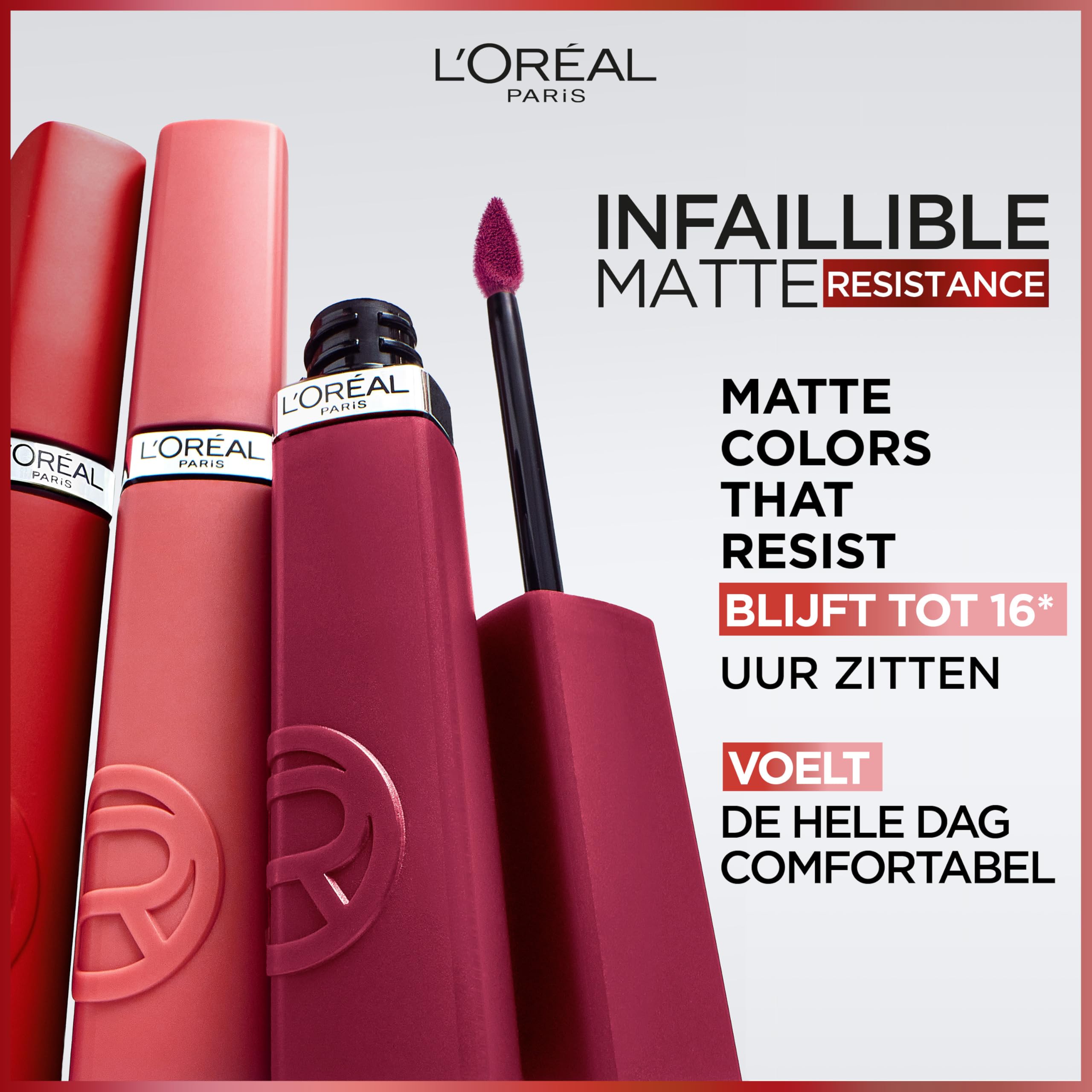 L'Oreal Paris Infaillible Matte Resistance Likit Mat Ruj - 115 Snooze Your Alarm (2 paketi)