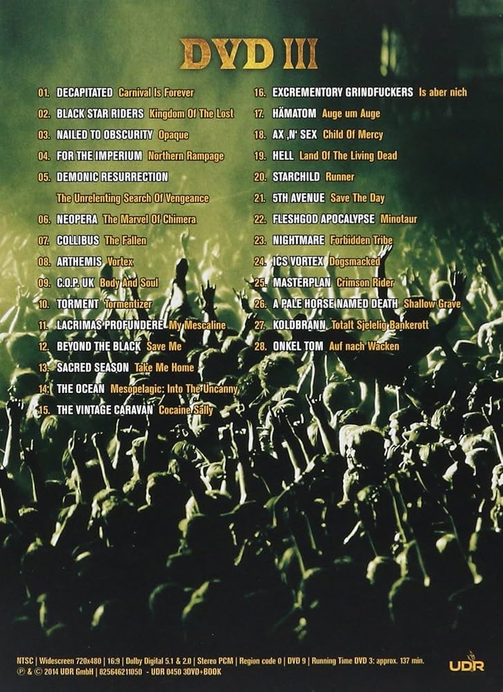 その他 25 Years of Wacken: Snapshots Scraps Thoughts &amp; [DVD] 25 Years Of Wacken - Snapshots, Scraps, Thoughts & Sounds