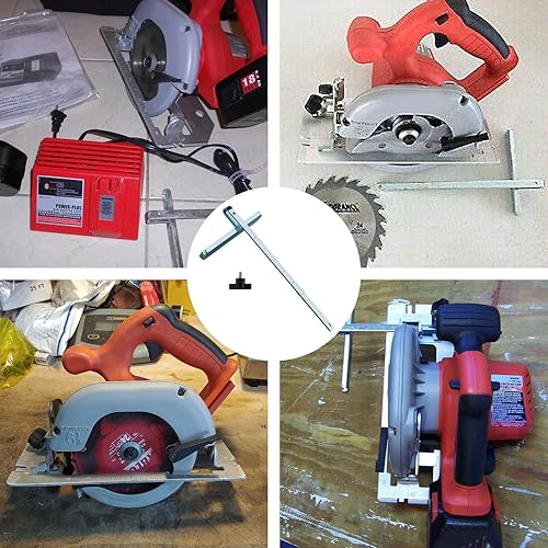 Miniatura 5 de Aillsa 49-22-1001 Rip Fence se adapta a sierra circular inalámbrica 6310-20 y sierra circular 6391-21 (incluye tornillos de juego)
