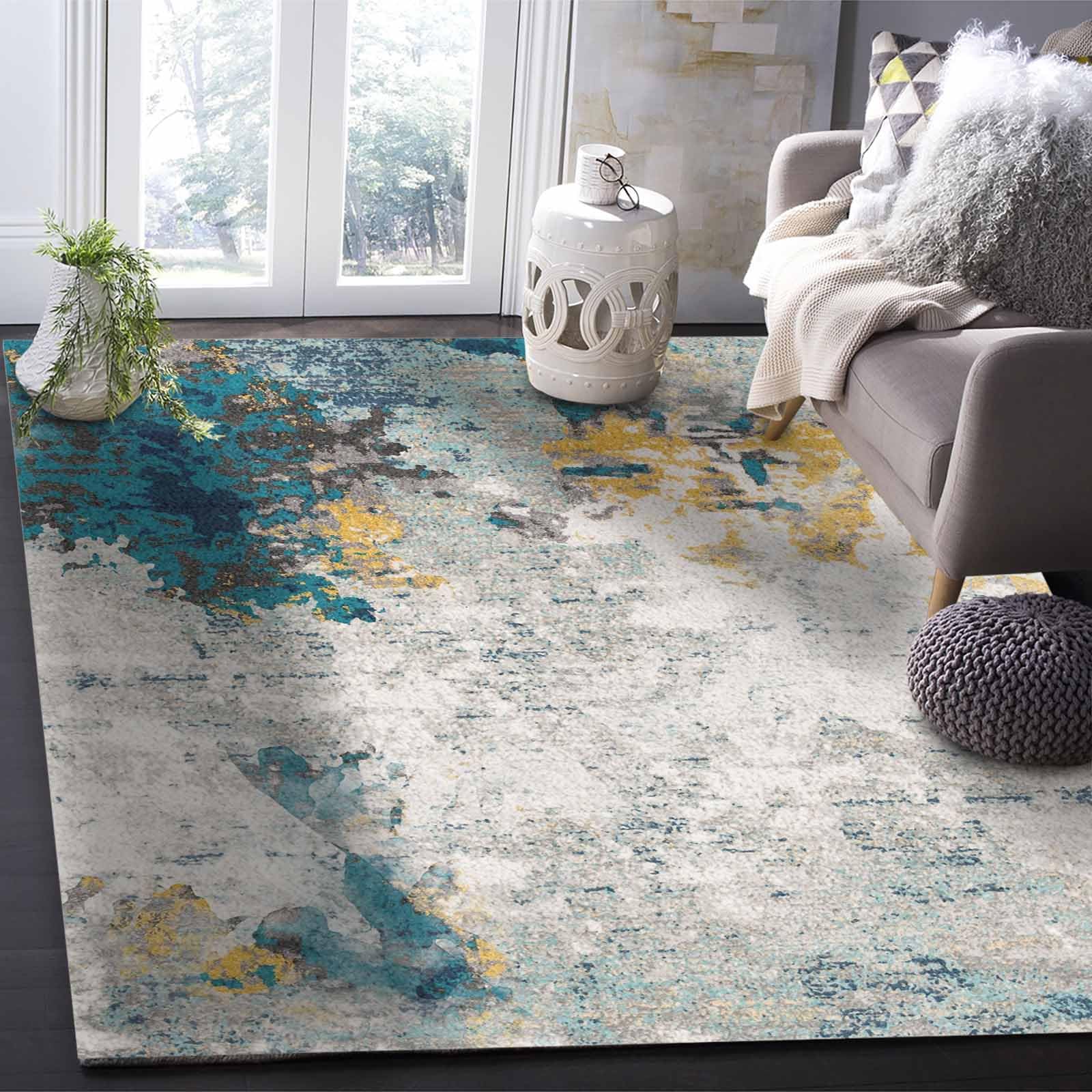 ラグ・カーペット the Apartment blue Lottery Rug sepia ラグ・カーペット the Apartment blue Lottery Rug Original the