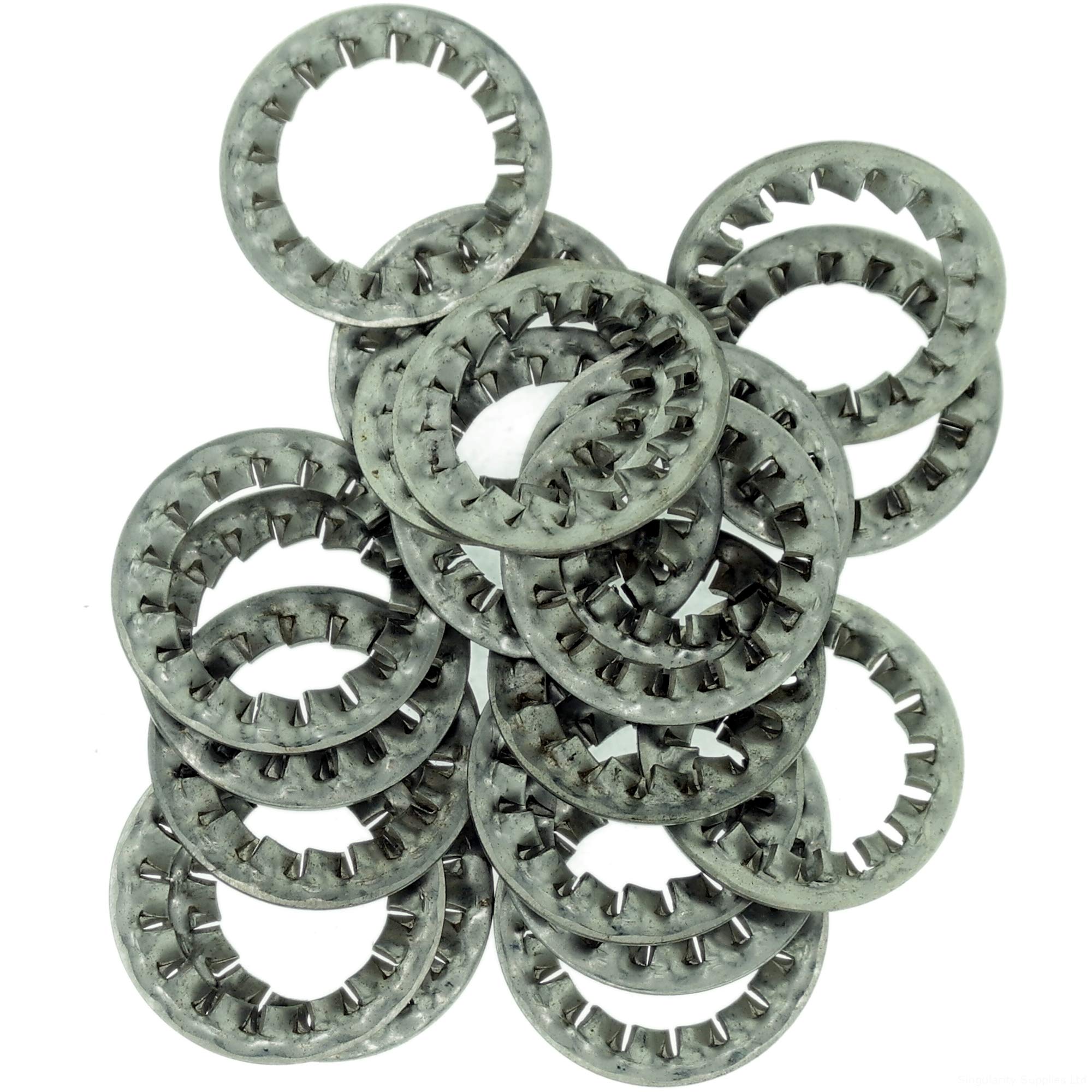 Singularity Supplies M2 (2Mm) Shakeproof Washer (Internal Serrated) - Stainless Steel (A2) (Pack Of 20)