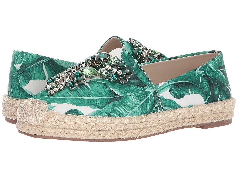 

Chinese Laundry Hayden Flat (Green Floral Print) Women's Flat Shoes