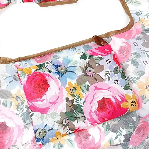 Miniatura 9 de allydrew Bolsas de comestibles reutilizables de nailon plegables grandes