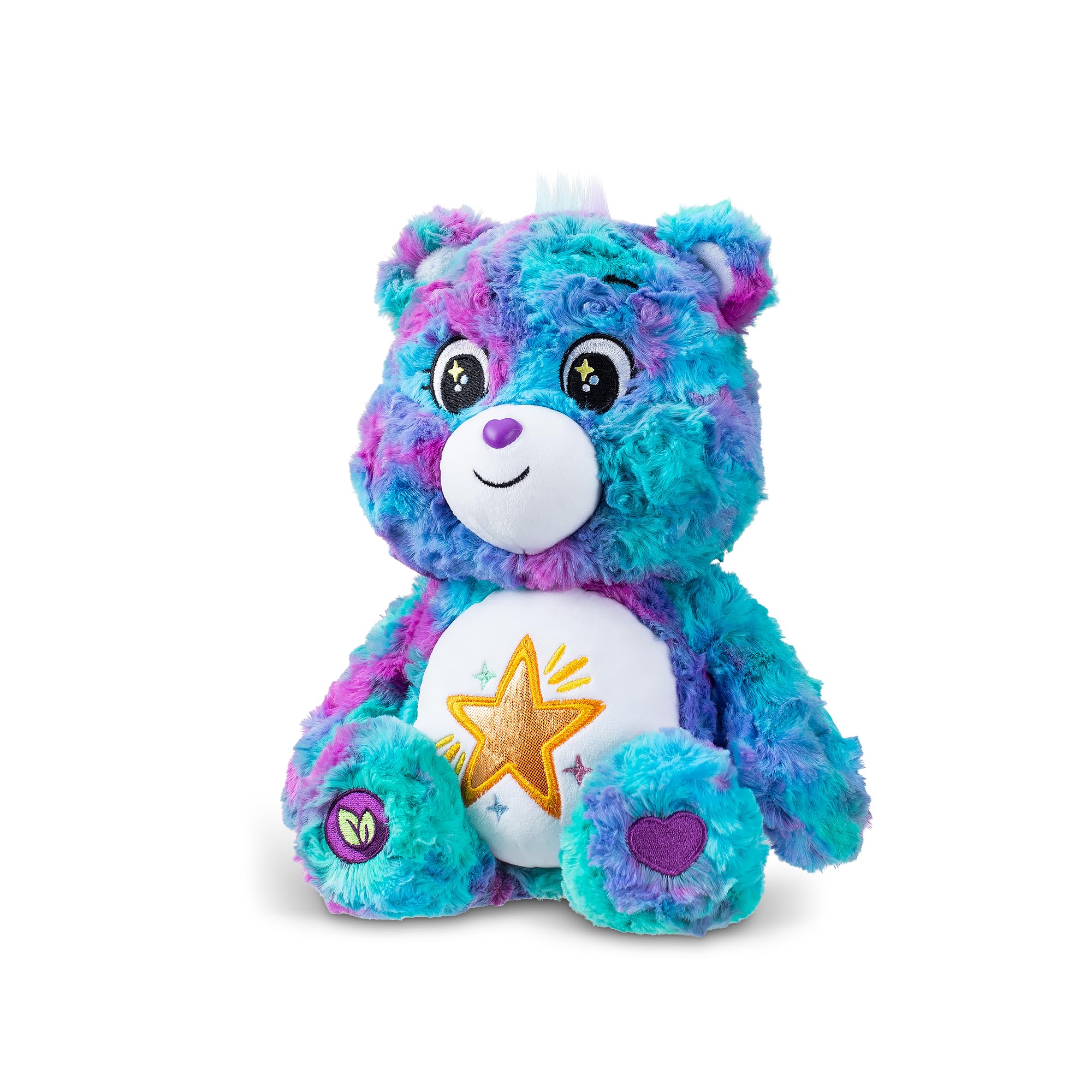 Care Bears Medium Plush Good Wishes Bear Collector Edition - Esclusiva Amazon, Peluche Morbido e Coccoloso, Perfetto per Collezionisti e Bambini, Peluche Ultra Morbido da 35 cm