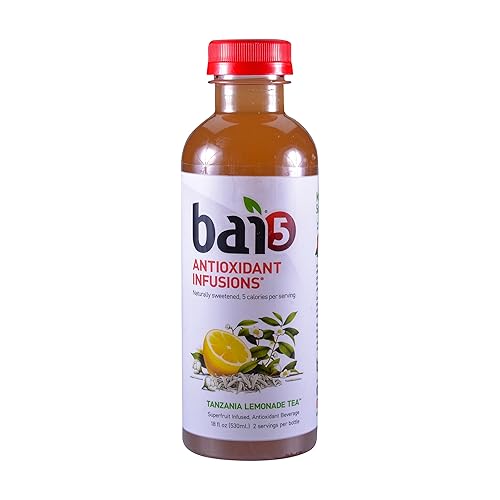 Miniatura 69 de Bai Agua con sabor a coco, lima de coco de los Andes, Bebidas infundidas antioxidantes, 18 botellas de onza de fluidos, 12 cuentas