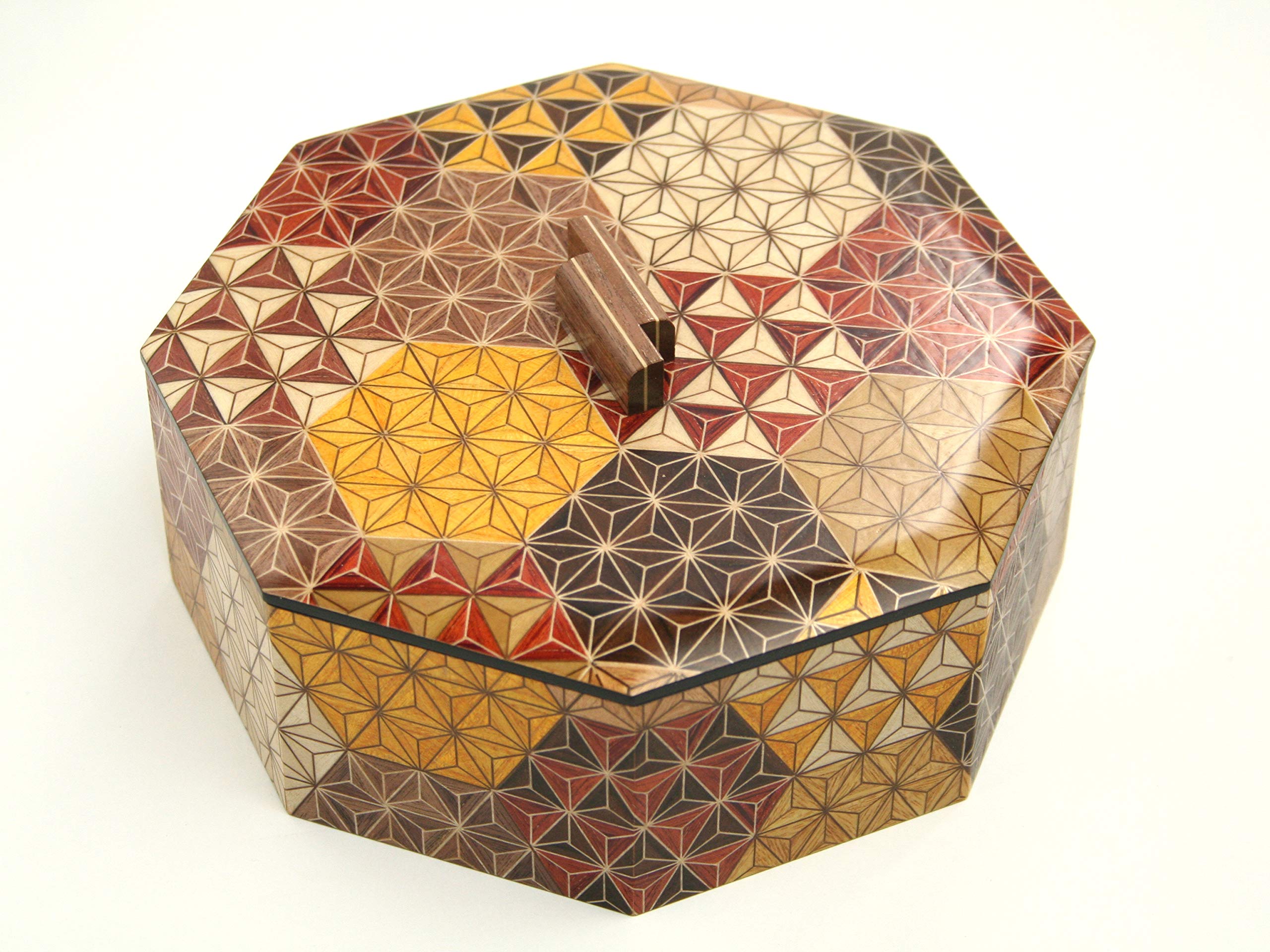 Yosegi Octagon Box Kikkou