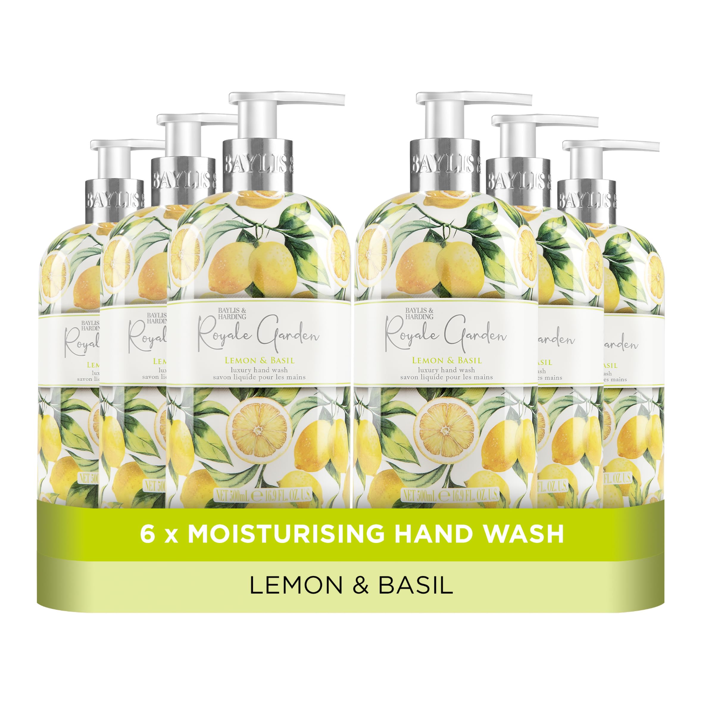 Baylis & Harding Royale Garden Luxury Hand Wash 500ml 6 pack