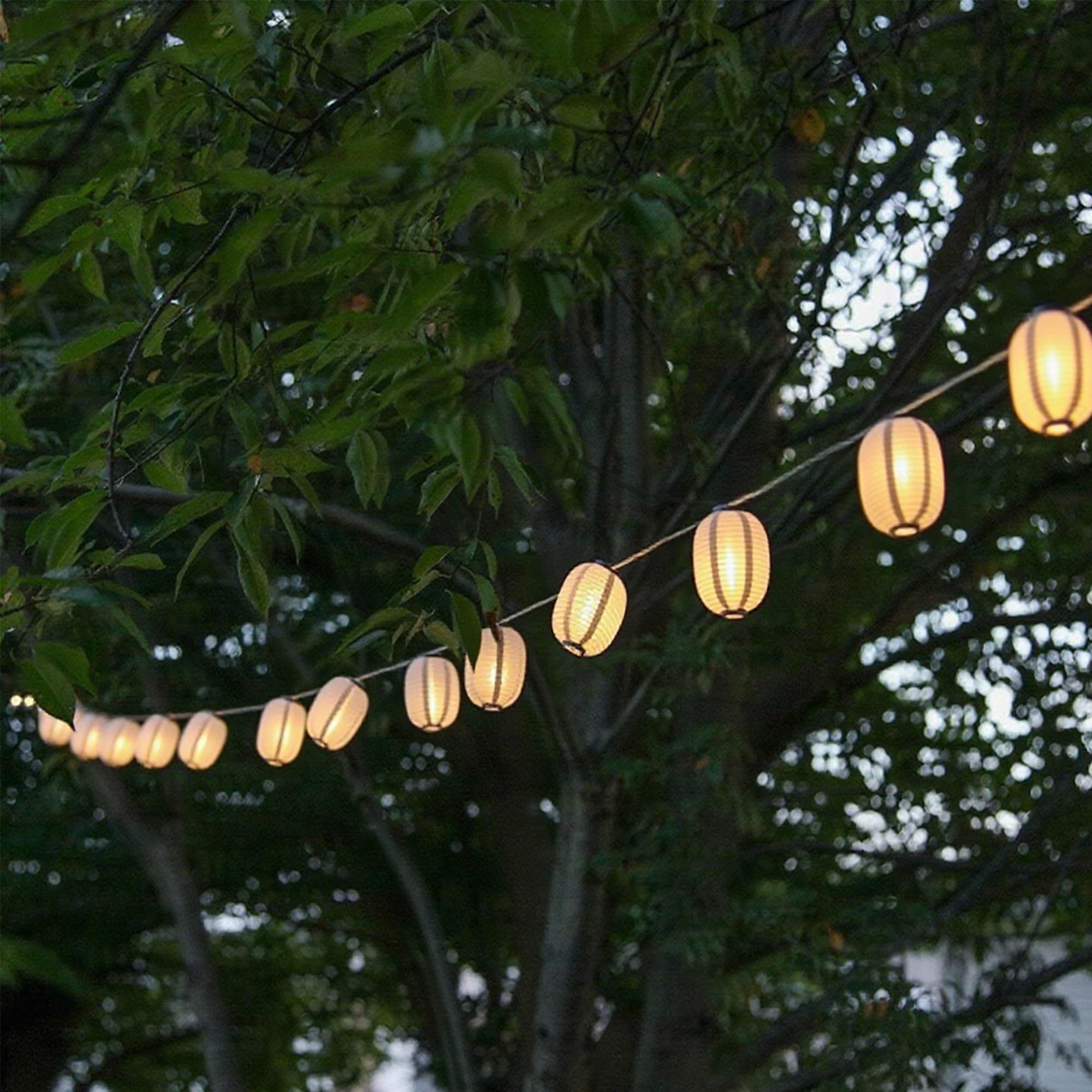 4 Pcs Ornamento Lampada Carta Giapponese Appeso Lanterna Rotonda Paralume Sospensione Cinese Lampade Carta Bambini Decorazione Partito Matrimonio Battesimo Compleanno Giardino (bianco)