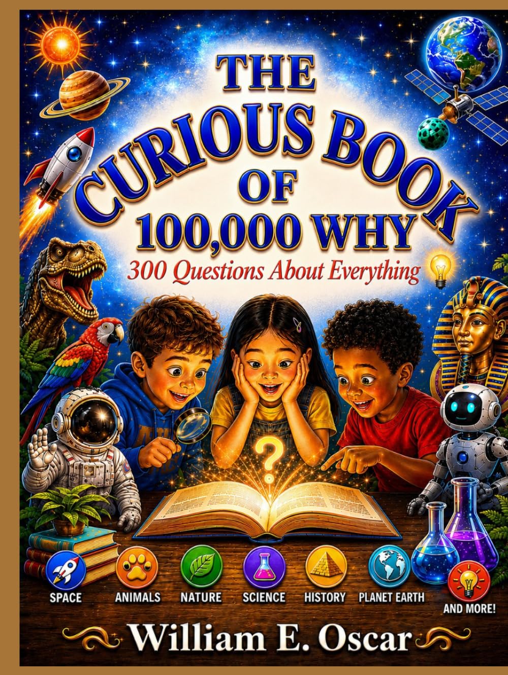 THE CURIOUS CHILD'S BOOK OF 100,000 WHY: 300 Questions About Everything for Age 6-12