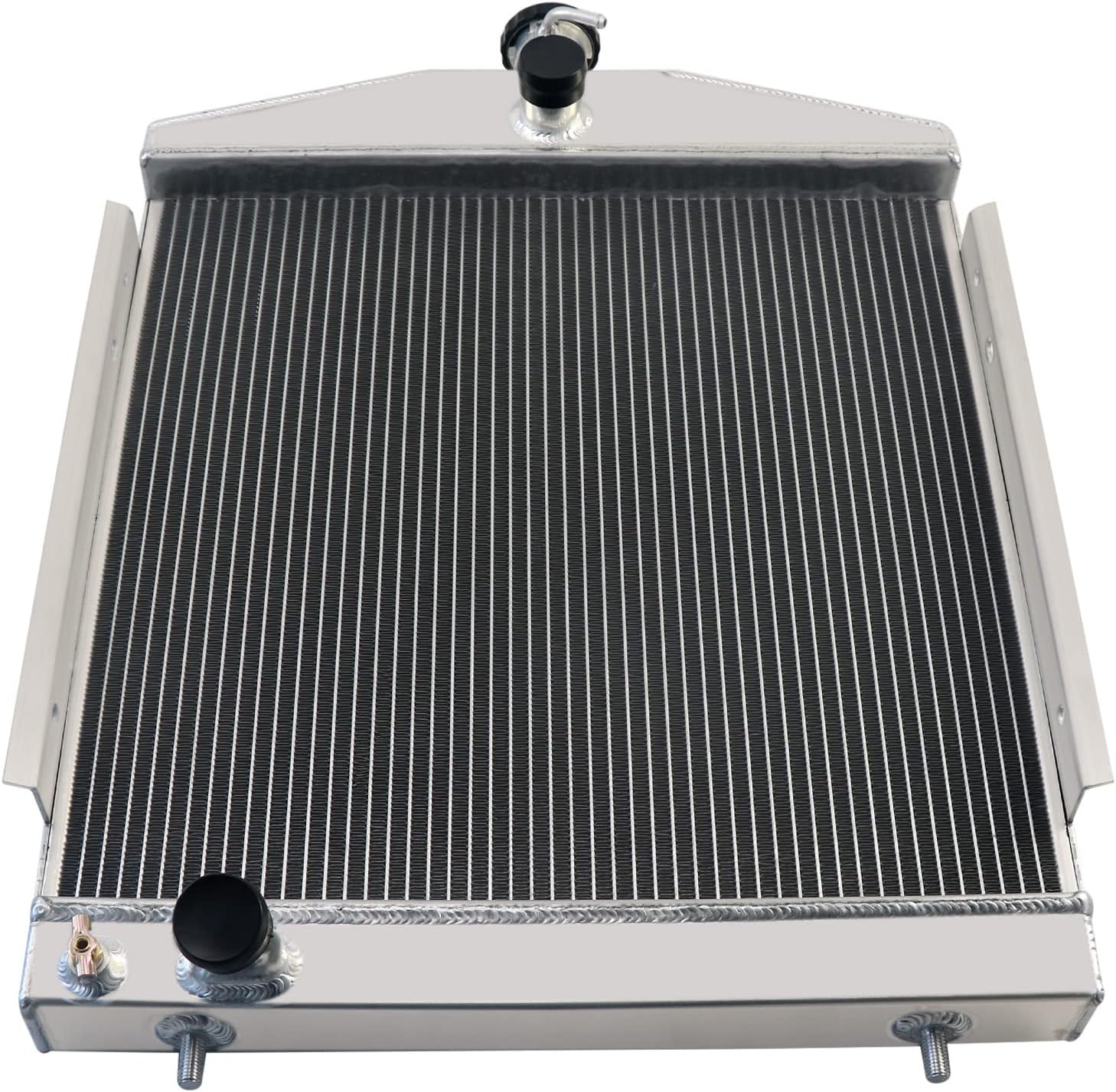 Aluminum Radiator for Lincoln Welder 200 & 250 Amp H19491 SA250 SAE300 SAF300 SA200 G1087 H19491 G10877198 2 Row Core Radiators