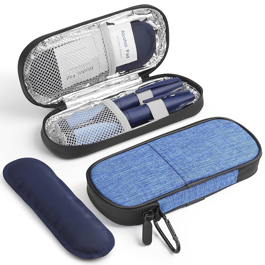 Amazon.com: Gelozid Insulin Cooler Travel Case Diabetic
