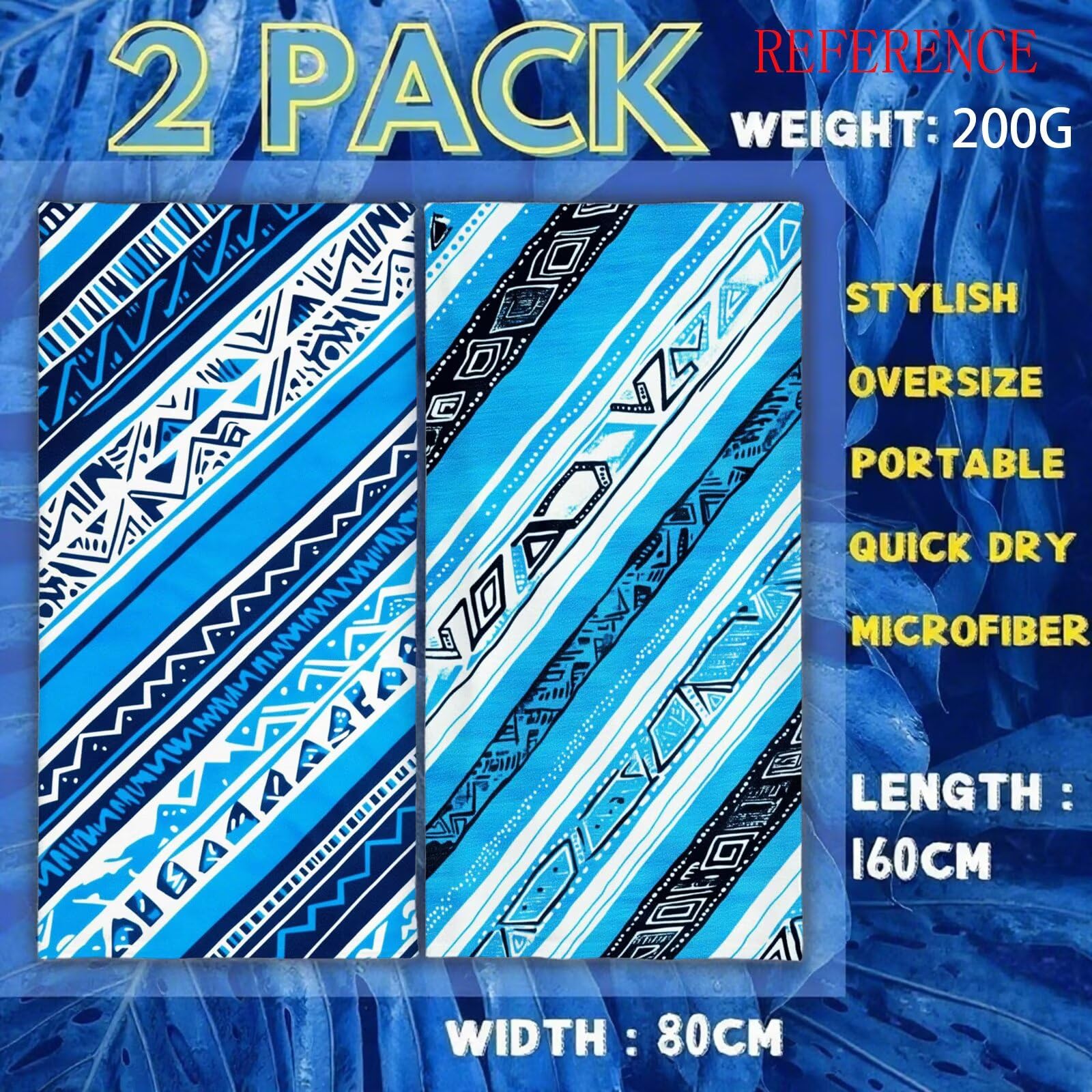 Ręcznik plażowy Geometryczny ręcznik plażowy z mikrofibry 100 x 220 cm ręcznik na siłownię Turcja Kompaktowa mata plażowa, odporna na piasek, szybkoschnąca, ultra chłonna, ręczniki na siłownię do
